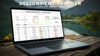 Google Sheets Assignment Tracker | INSTANT DOWNLOAD