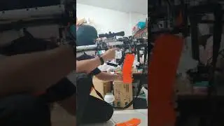 chi-21 Lego nerf rifle shooting reloading