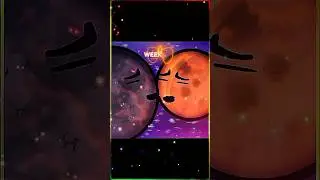 Evolution of Earth and Theia... Start to End #shorts #solarballs #theia