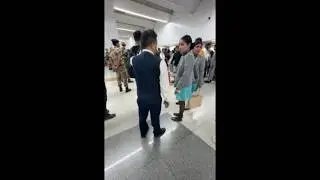 😡😡😡Delhi airport|| FIGHT#shortfeed #shorts #airport #fight