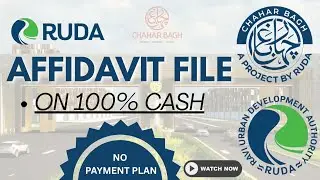 Chahar Bagh| RUDA Approved| Affidavit File Available on Cash Latest Update| 2025