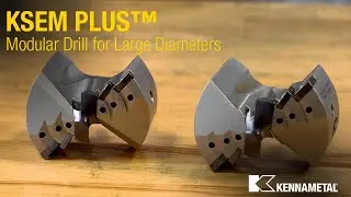 KSEM PLUS&trade; &mdash; модульное сверло для больших диаметров