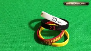 personalized custom silicone rubber wristband bracelet