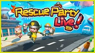 Играем в  Rescue Party: Live! | Белка, Monster и Перчик