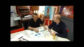 Comment faire un glacis sur peinture à l'huile ?