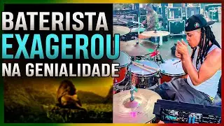 você NUNCA verá um baterista tocando REGGAE assim