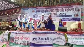 Tharu culture dance  by Kanchanjunga yuwa club Buddhabhumi-2 gorusinghe kapilvastu  Nepal