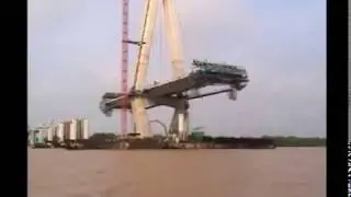 CAN THO BRIDGE Construction Dec 2008 - Part 5