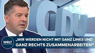 MACHTPOKER IN SACHSEN-ANHALT: CDU h&auml;lt Brandmauer hoch! Sven Schulze will inhaltlich &uuml;berzeugen