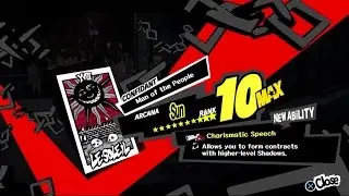 Persona 5 - Sun Confidant MAX Rank Toranosuke Yoshida Man of the People