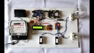 GSM Based Prepaid Energy Meter With Theft Alert Using Arduino || Embedded Projects