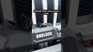 2021 Jeep Gladiator fender chop, installing Motobilt Fender bracket kit. ​⁠@Motobilt_inc