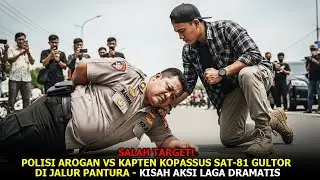SALAH TARGET❗Polisi Arogan vs Kapten KOPASSUS Sat 81 Gultor di Jalur Pantura - Kisah Aksi Dramatis