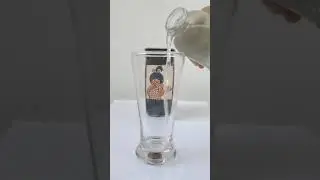 Lateral inversion ! Water acts as a plane mirror !