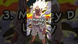 Top 5 strongest dressrosa arc charecters in one piece 🔥#anime #onepiece