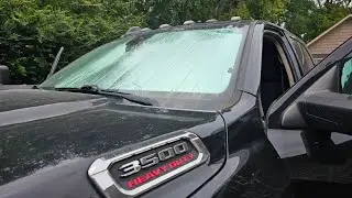 Must Have Weather Tech Sunshade for Dodge Ram 3500