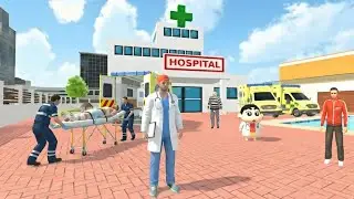 Jack & Shinchan Ne Khola Hospital in Indian Theft Auto Simulator Game 