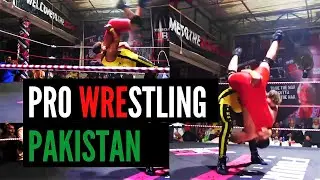Body Slam and Suplex by Jibran Khan || Pro Wrestling Pakistan