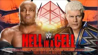 WWE Bobby vs Cody Hell In a Cell 2023 Match Card