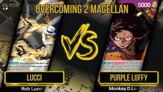 [OP8.5] Lucci vs Purple Luffy | Carta Magica Online Treasure Cup R3
