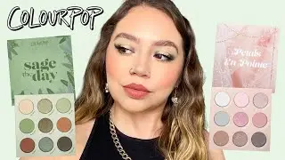 КОЛЛЕКЦИИ COLOURPOP SAGE THE DAY & PETALS EN POINTE | СВОТЧИ, ОБЗОР + РУКОВОДСТВО