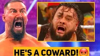 BRON BREAKKER AMBUSHED BRONSON REED BACKSTAGE ON RAW NIGHT!