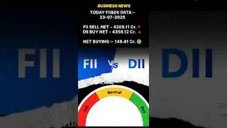 FII AND DII DATA #fiidiidataanalysis #fiidata #diidata #sharemarket #nse #bse