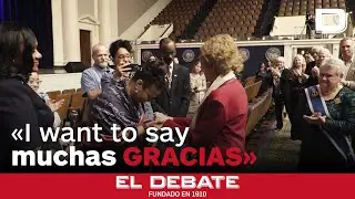 La tataranieta de una esclava a la Reina Sofía: «I want to say muchas gracias»