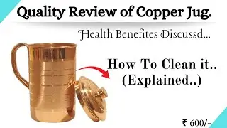 Benefits of Using Copper Jug..👍👍 || Features & Advantages Explained..||@JNUnboxingMart