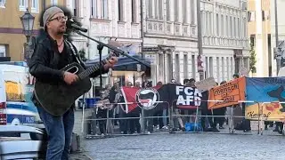Gnadenbrot für die Antifa in Luckenwalde 🎶🍞 (4.6.2024)