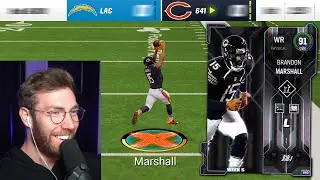 Using 91 Overall Brandon Marshall...