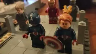 LEGO Marvel 76269Avengers Tower Eingang und Minifigures