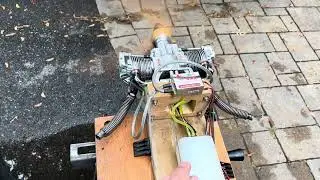 Saito FG-57T Gas Twin Engine Test Run