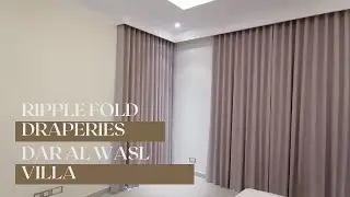 Roller Blinds & Ripple Fold Curtains - Dar Al Wasl Villa