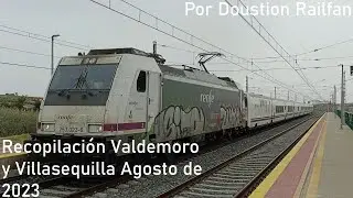 Circulaciones por Valdemoro y Villasequilla Agosto de 2023 by Doustion Railfan