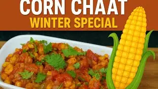 Winter recipe Corn Chaat Recipe masala chaatl Healthy Snack | Street Style Sweet#food #cooking 