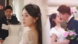 霸总亲自为灰姑娘设计婚纱，举行超浪漫婚礼，甜蜜拥吻获祝福！🍂#不说谎恋人#MrHonesty