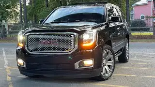 Обзор состояния полноприводного GMC Yukon Denali 2016 года с пробегом 155 тыс. долларов за 19 975...