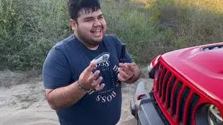 ASI VUELA MI JEEP EN LAS DUNAS 2DA PARTE (EL VITOLIAS)