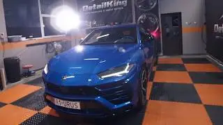 Lamborghini Urus Detailing by DetailKing Rzeszow Ceramic coating & paint protection film PPF
