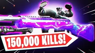 What 150,000+ KILLS SNIPING ONLY looks like in Black Ops Cold War... (Sniping Class Setup)