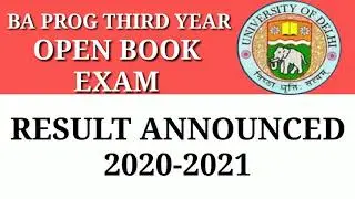 How To Check Third Year Result of BA Prog ll Sol Open Book Exam Result Announced ll Gopal Sharma