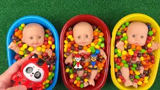 Satisfying Candy Bath  Oddly Satisfying Color Mixing