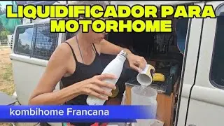 LIQUIDIFICADOR NA MANIVELA 