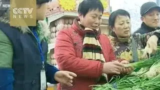 Vegetable prices spike in China ahead of Spring Festival
