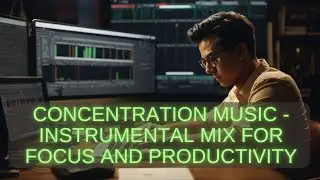 Concentration Music  Instrumental Mix for Focus and Productivity  