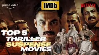 Top 5 Best SOUTH INDIAN SUSPENSE THRILLER Movies by IMDb Ratings || Hindi Dubbed ||