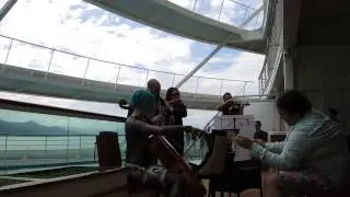JoCo Cruise Quartet at the Presidential Variety Show on JoCo Cruise 2015
