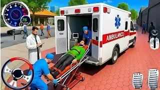 Ambulance City Rescue Simulator - 911 US Emergency Ambulance Driving 3D : Android Gameplay