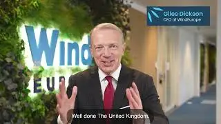25 Years of offshore wind,  Giles Dickson, WindEurope